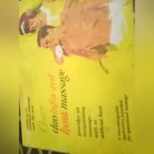 Vintage Oster Duo Infra-red Heat Massager